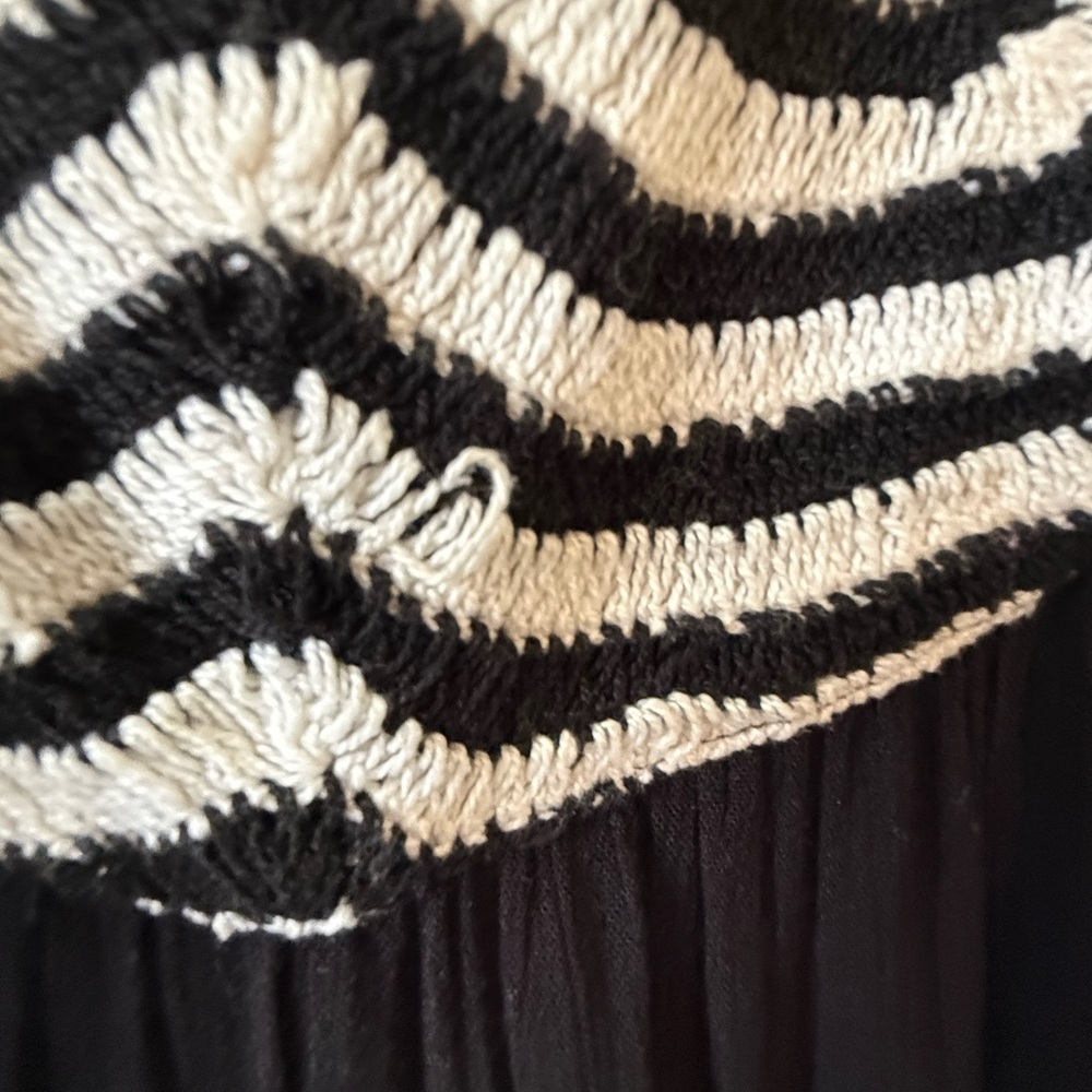 Mara Hoffman Black White Geometric Jumpsuit Swim Coverup XS - Picture 14 of 14